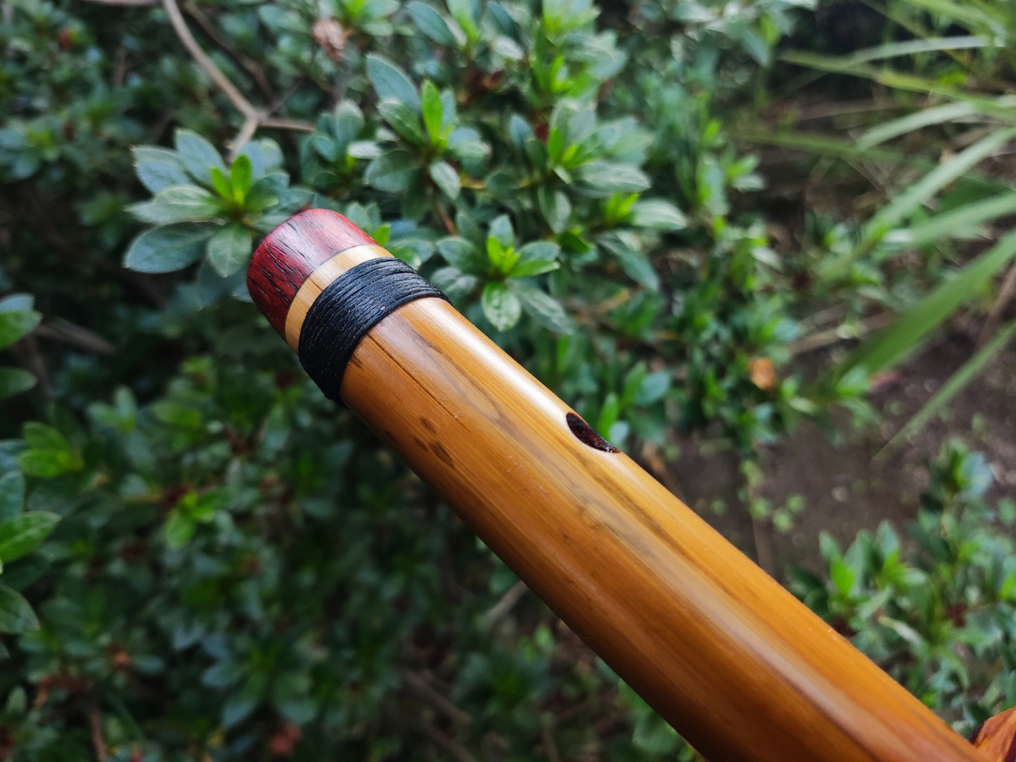 Reserved for Jillian: High D NA style flute with a major scale. Side blown