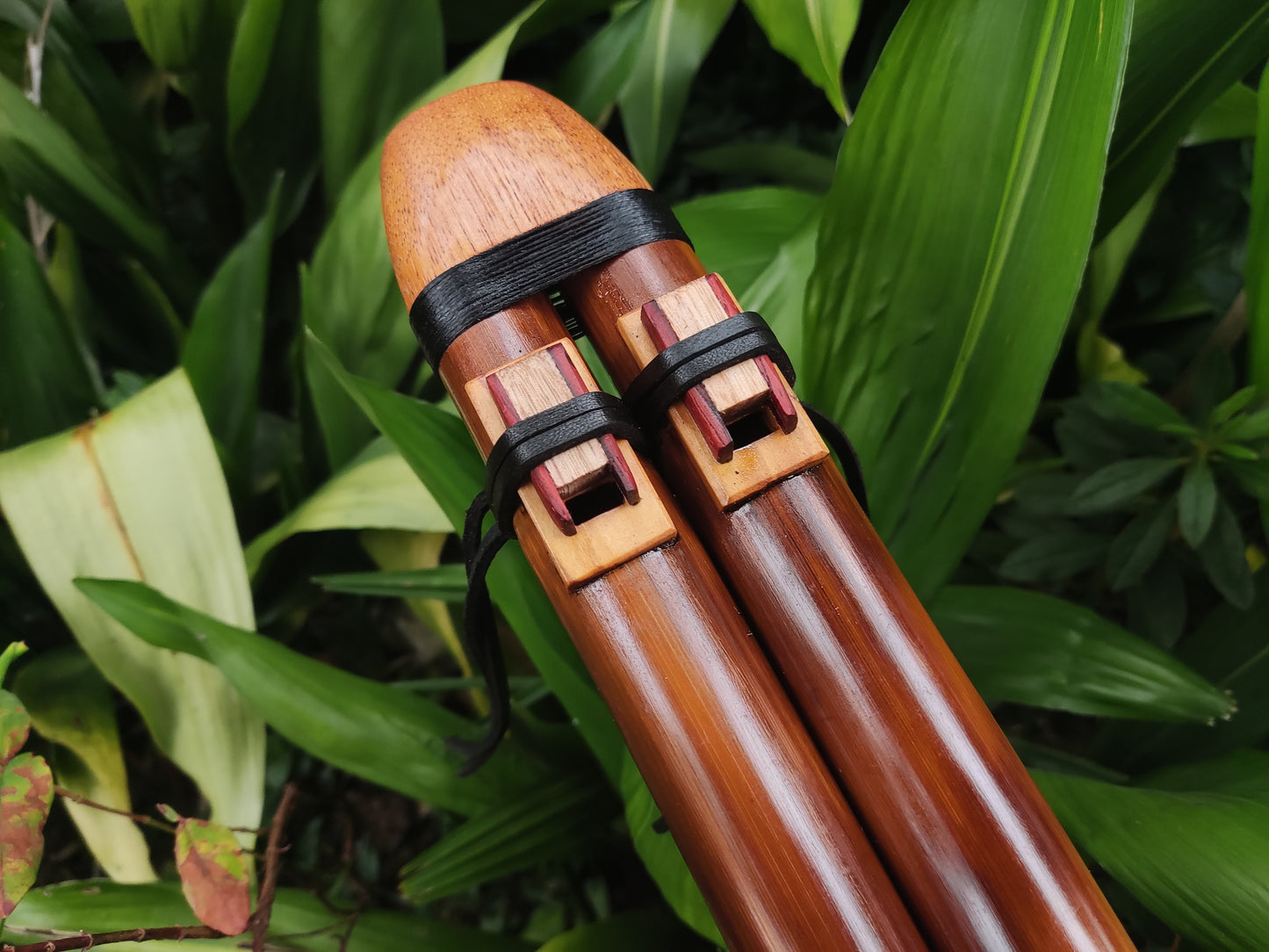 Native American Style Bamboo Drone flute in G#. Handmade Flute for Sound healing and Meditation Sessions | Rui Gomes