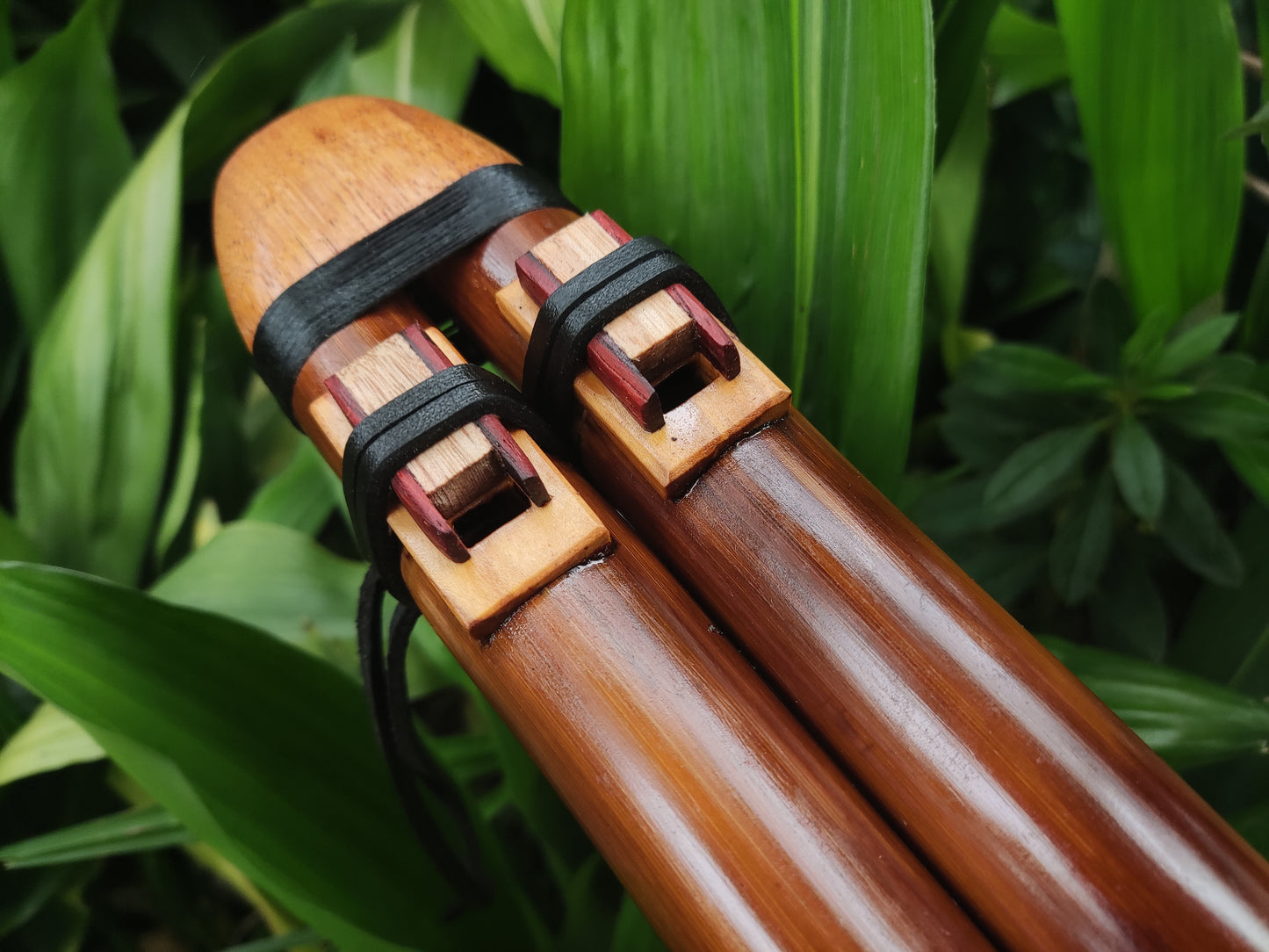 Native American Style Bamboo Drone flute in G#. Handmade Flute for Sound healing and Meditation Sessions | Rui Gomes
