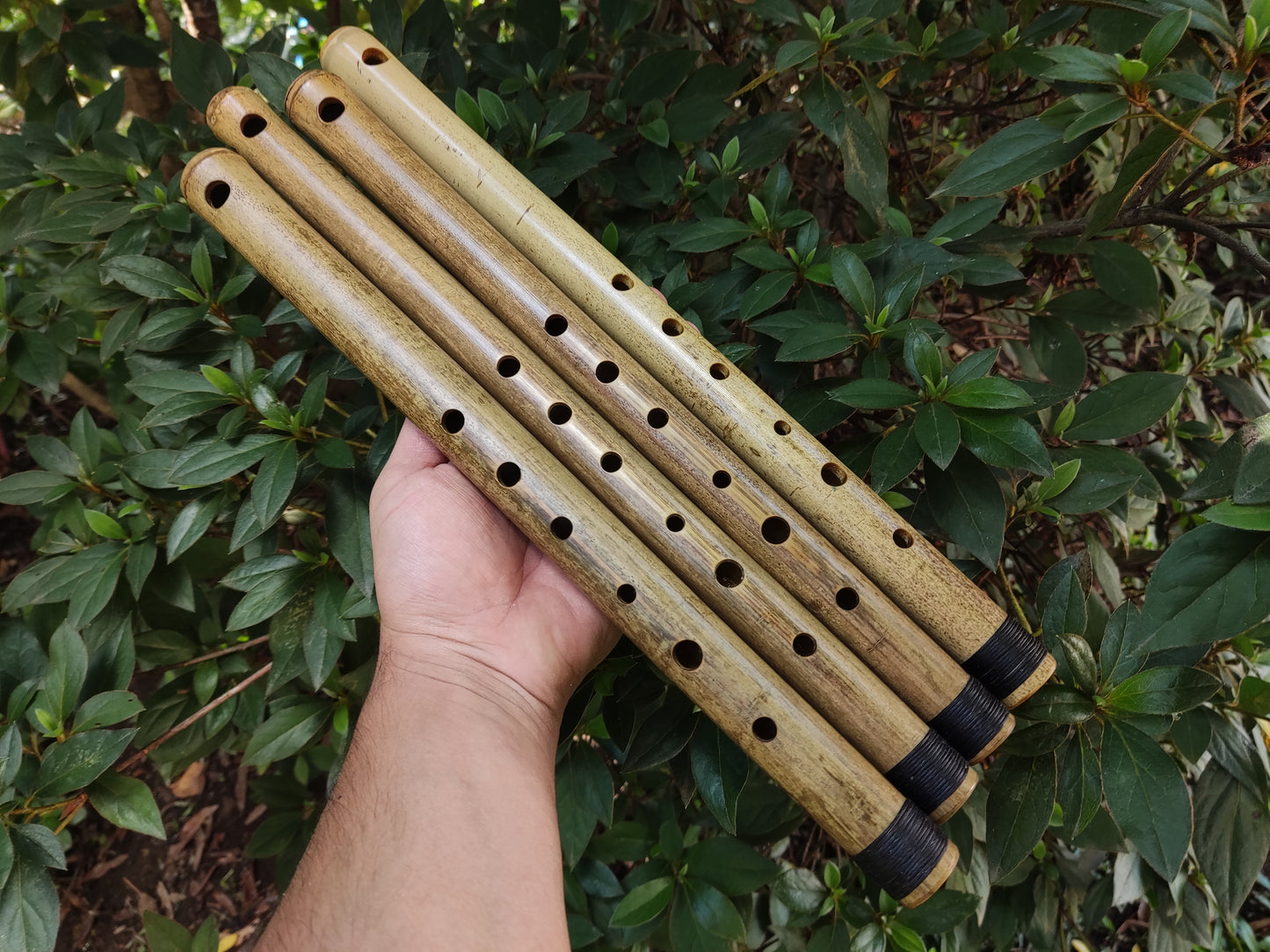Basic A Major Bamboo Flute, concert tuned for Western and Eastern Music | Rui Gomes