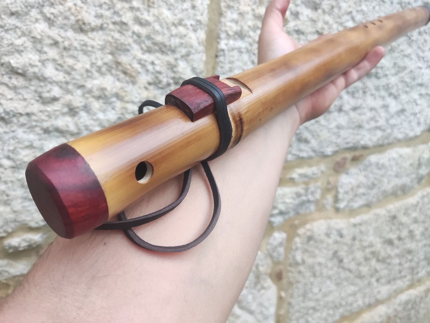 RESERVED FOR Anthony: Low A Akebono Flute built in the Native American Style at A432Hz