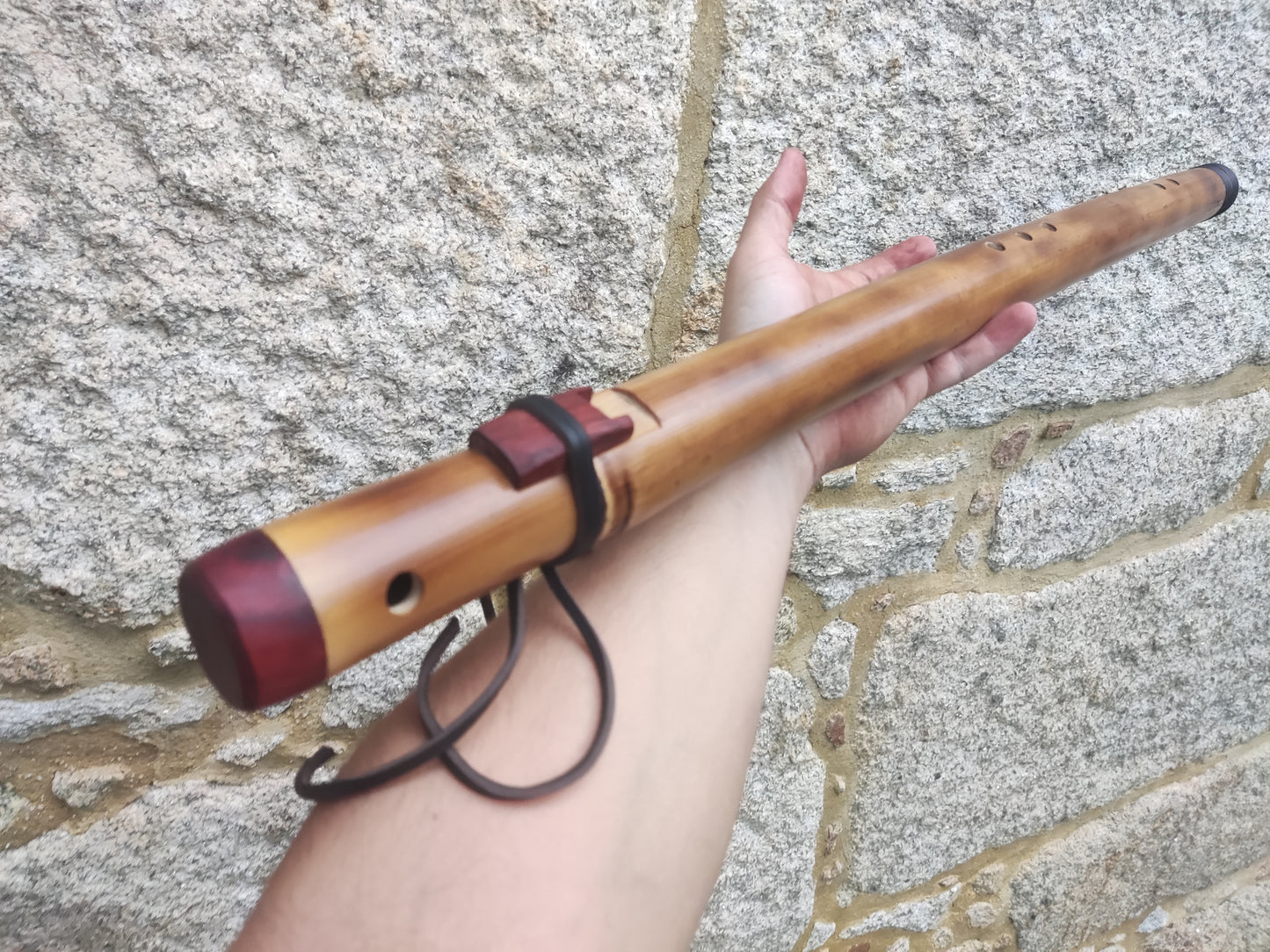 RESERVED FOR Anthony: Low A Akebono Flute built in the Native American Style at A432Hz