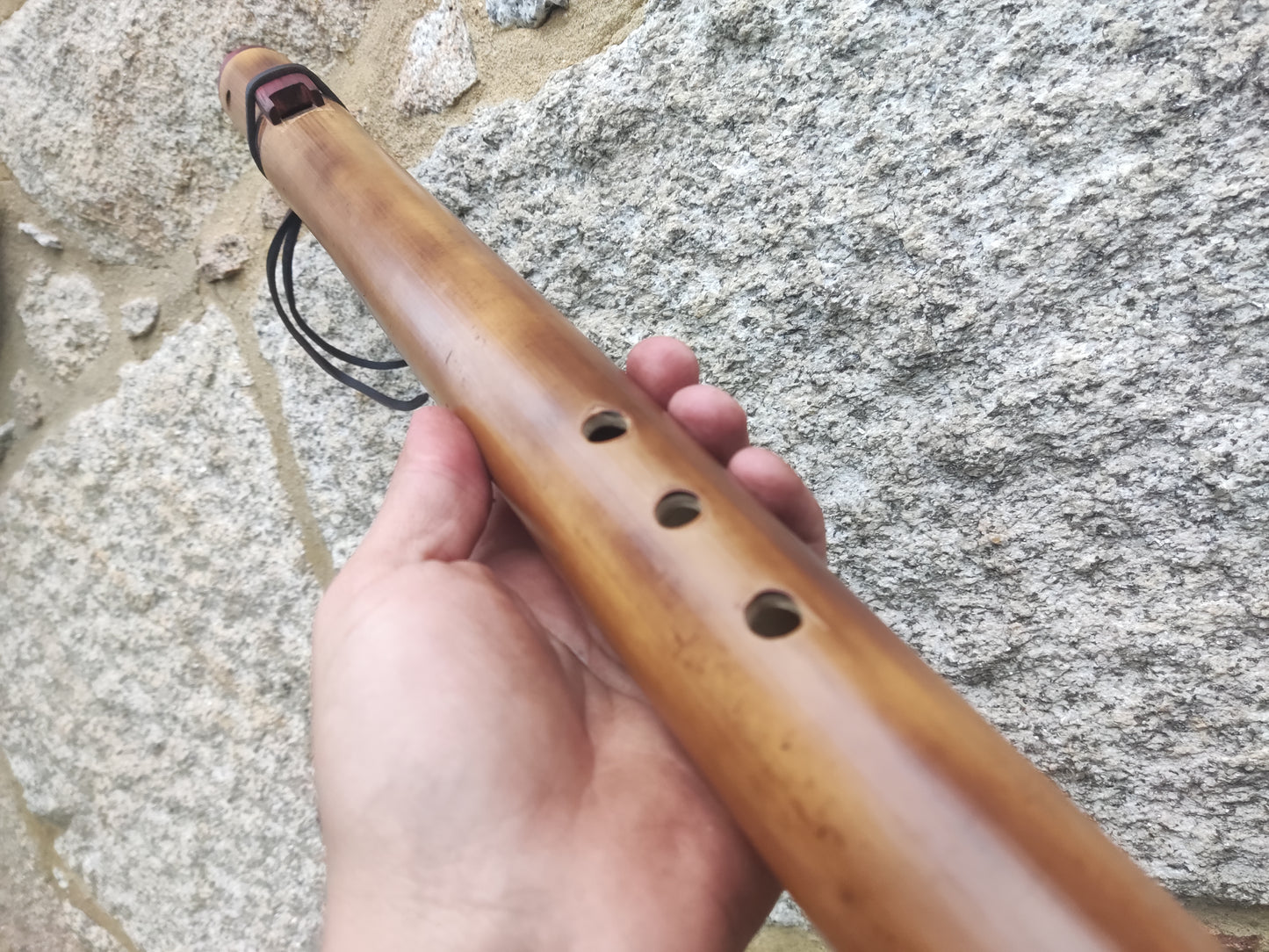 RESERVED FOR Anthony: Low A Akebono Flute built in the Native American Style at A432Hz
