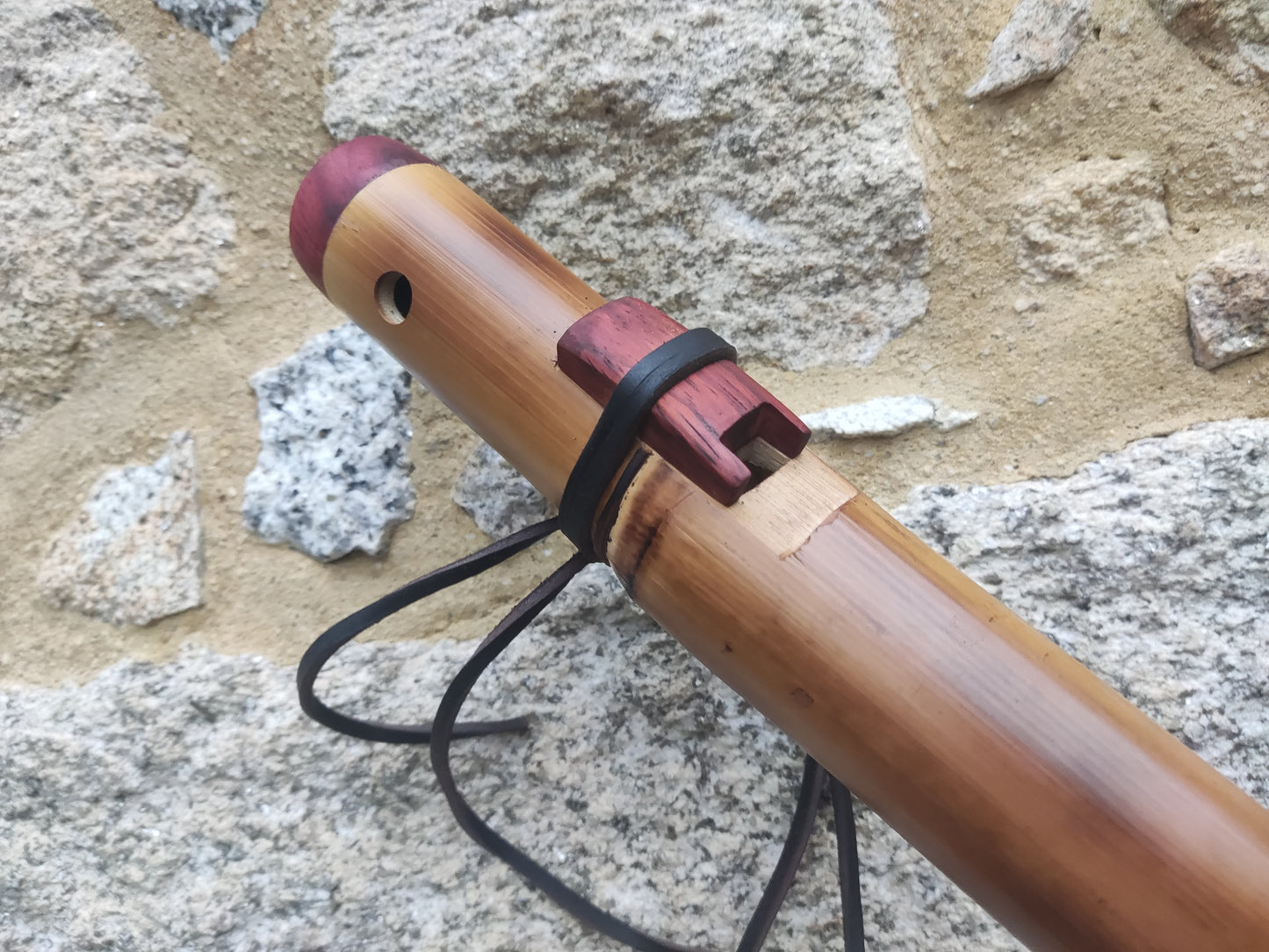 RESERVED FOR Anthony: Low A Akebono Flute built in the Native American Style at A432Hz