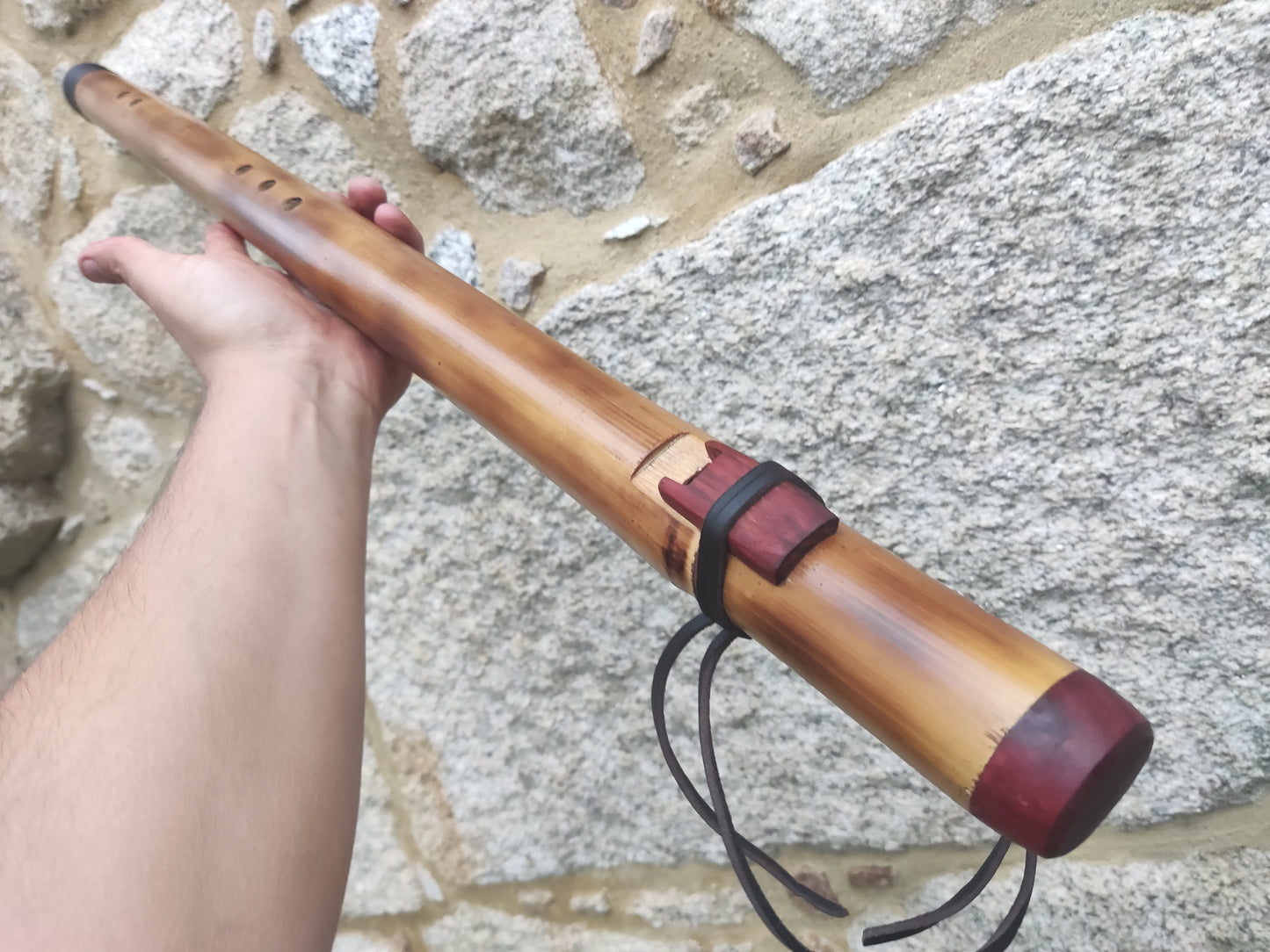 RESERVED FOR Anthony: Low A Akebono Flute built in the Native American Style at A432Hz