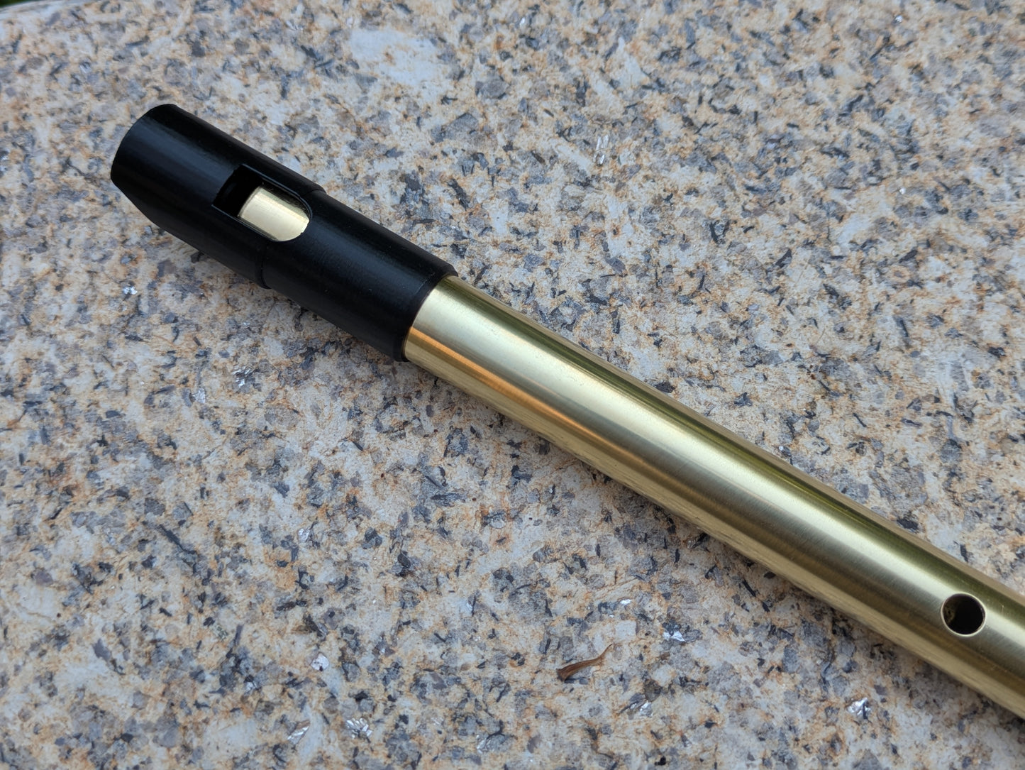 Tunable Whistle in high C | New Model | Brass | Rui Gomes