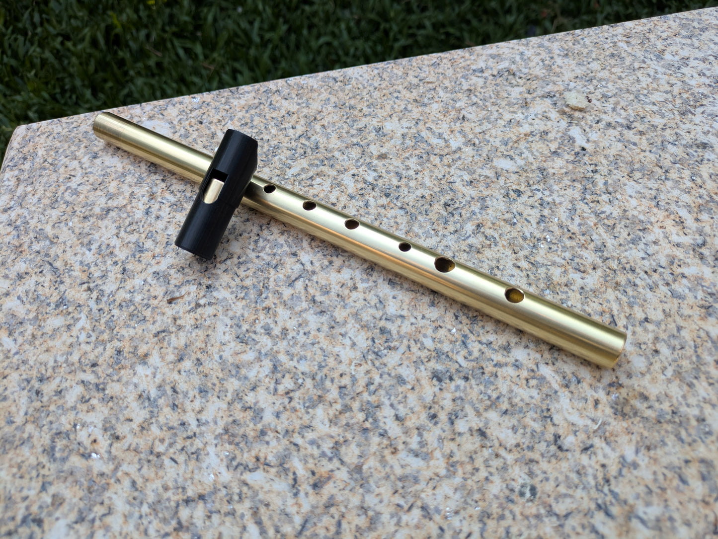 Tunable Whistle in high C | New Model | Brass | Rui Gomes