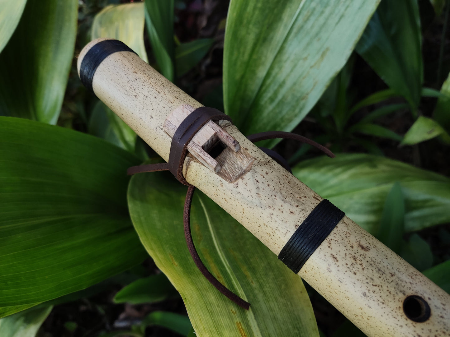 Native American Style Bamboo Flute in the key of A 440Hz | A Minor pentatonic scale with a Rustic look | Intuitive instrument | Rui Gomes