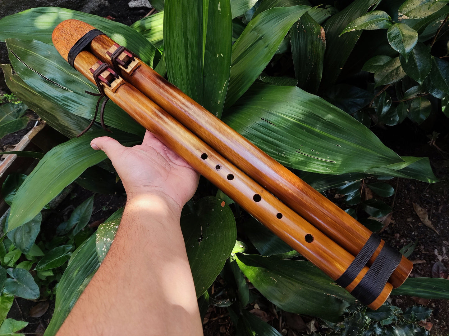 Low E Aeolean Drone Flute built in the Native American Style