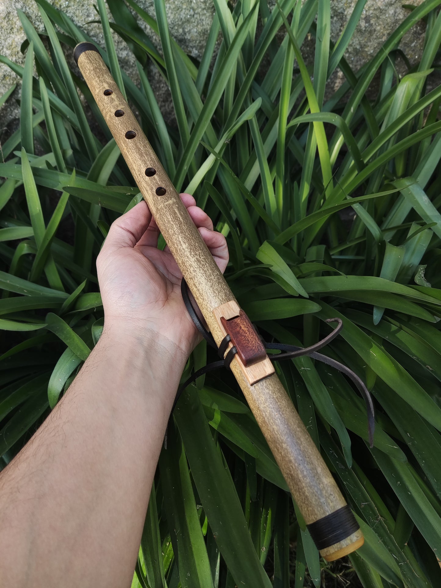 Native American Style bamboo flute in the key of A | Rui Gomes