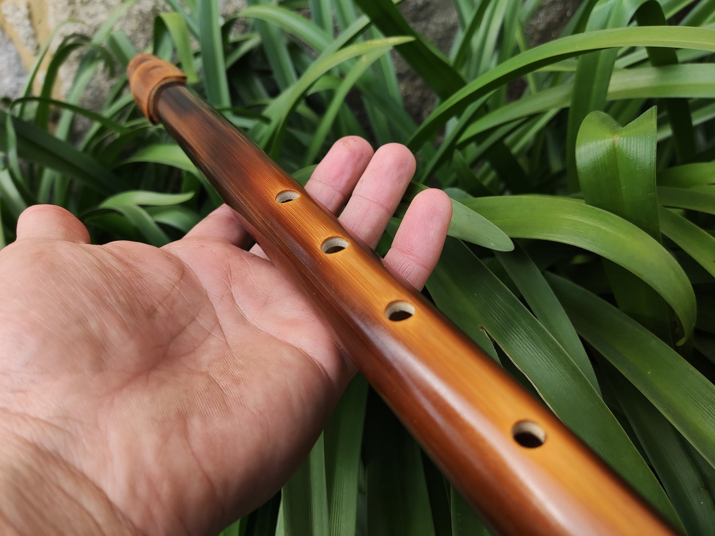 Bamboo Flute in the key of E Major concert tuned to A440 | Rui Gomes
