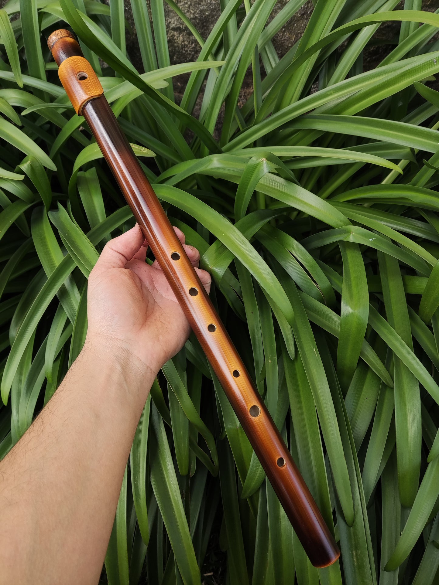 Bamboo Flute in the key of E Major concert tuned to A440 | Rui Gomes