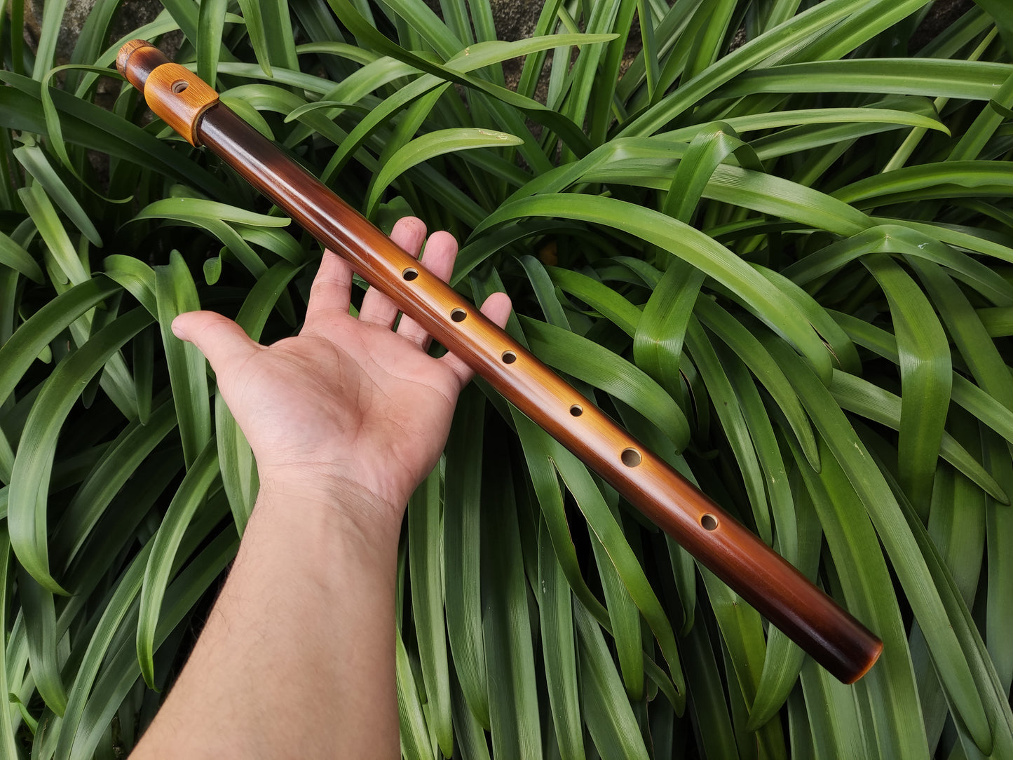 Bamboo Flute in the key of E Major concert tuned to A440 | Rui Gomes