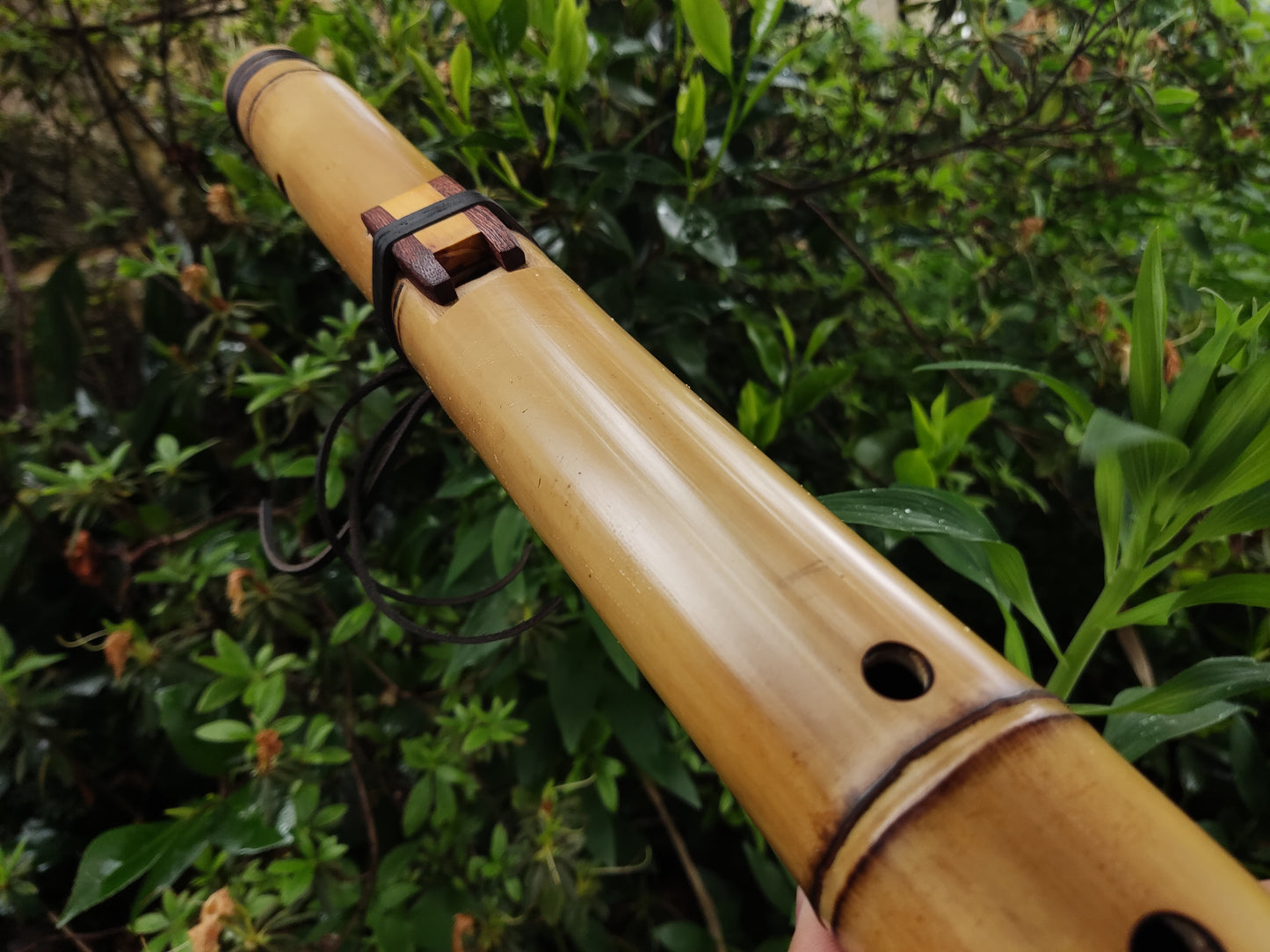 Deep Meditation Native American Style Flute in the key of Bb. Handmade Bamboo Flute in the key of A# | Rui Gomes