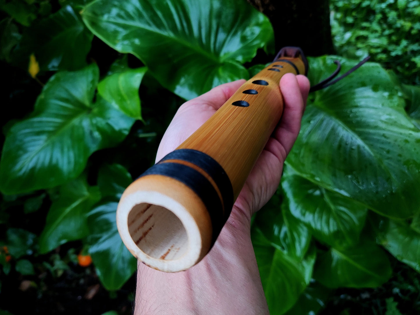 Native American and Oriental Style Bamboo flute in B flat or A sharp | Rui Gomes
