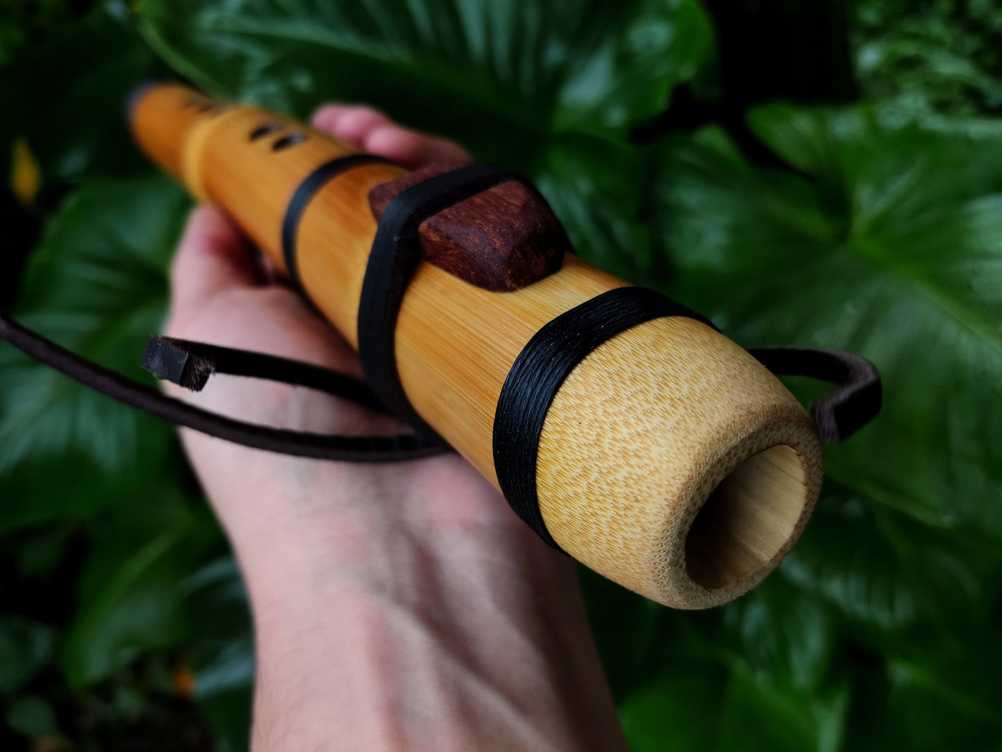 Native American and Oriental Style Bamboo flute in B flat or A sharp | Rui Gomes