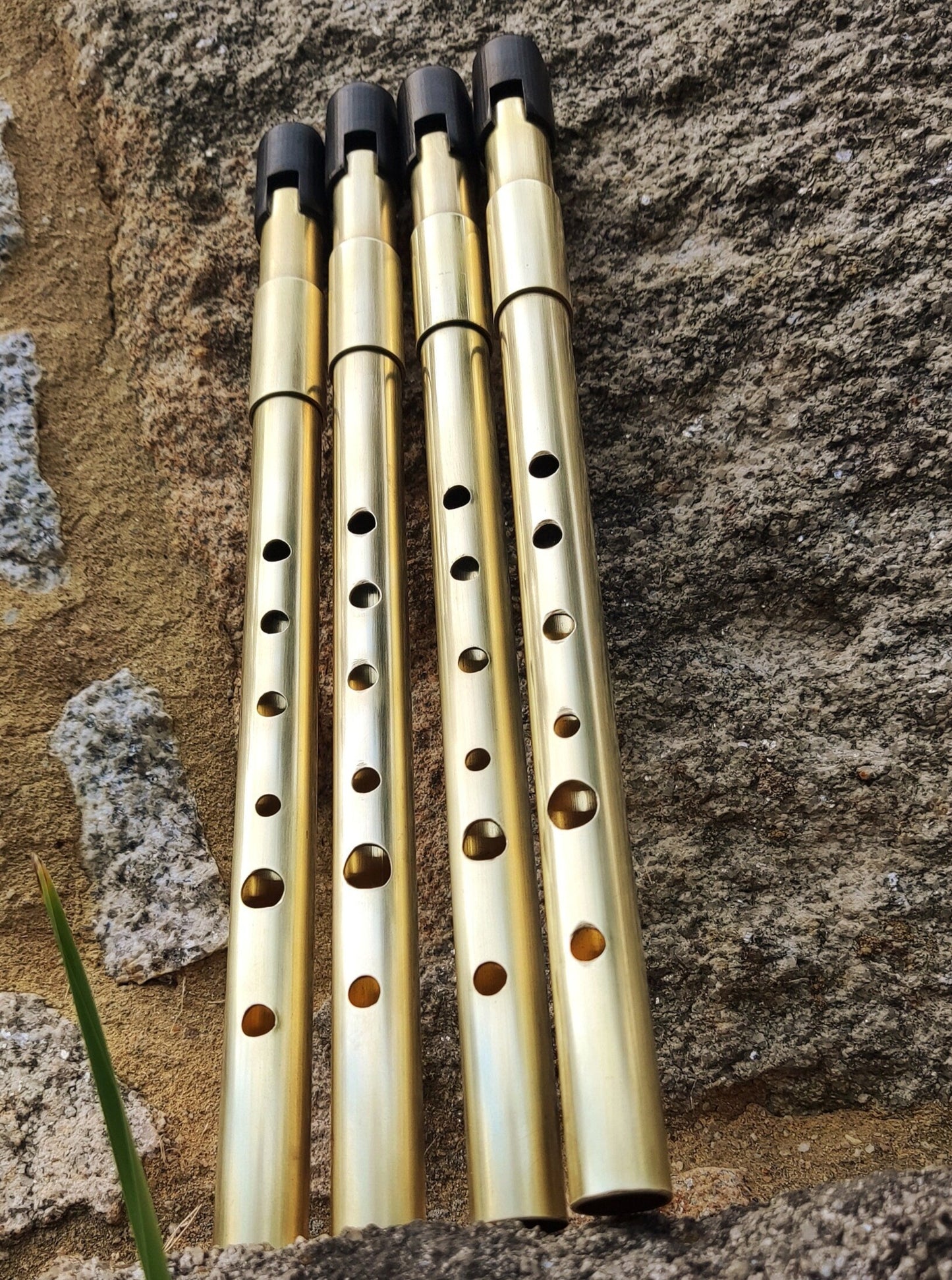 Tunable Whistle in high D. Brass | Rui Gomes