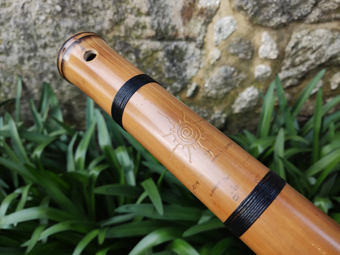 Deep Meditative Akebono Bamboo Flute in the key of low G# | Rui Gomes
