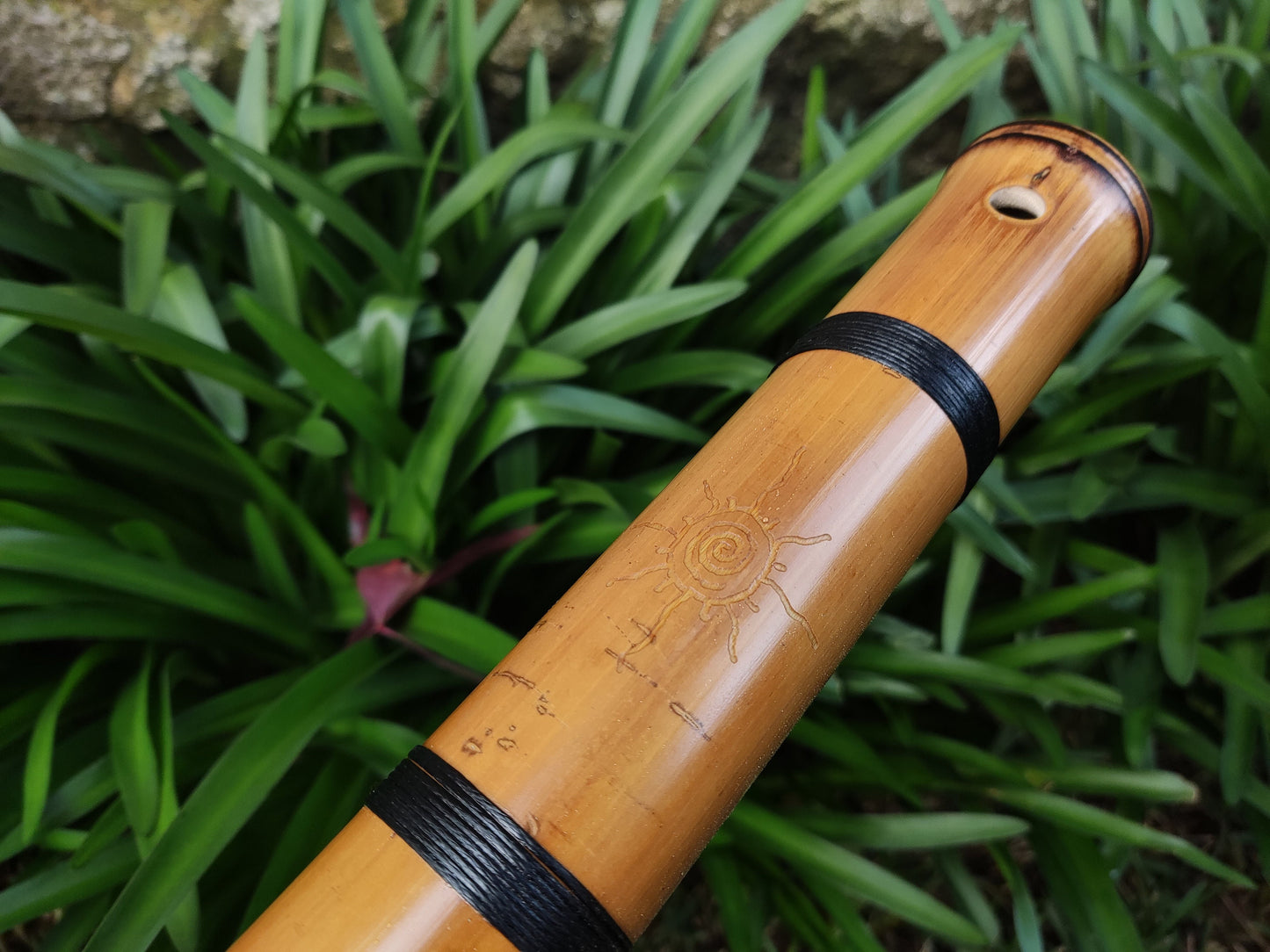 Deep Meditative Akebono Bamboo Flute in the key of low G# | Rui Gomes