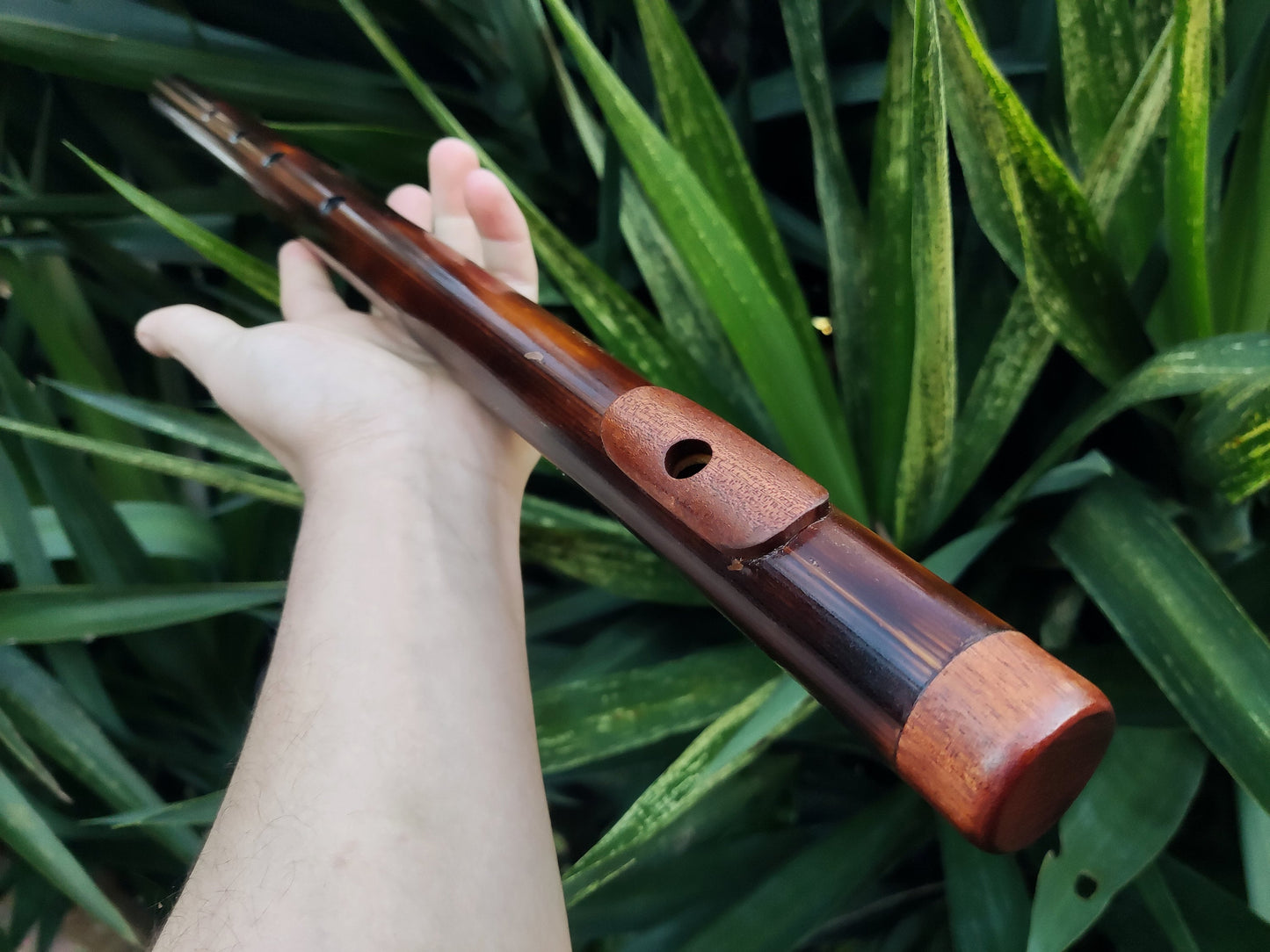 Bamboo flute in low C tuned in a Minor Pentatonic scale | Rui Gomes