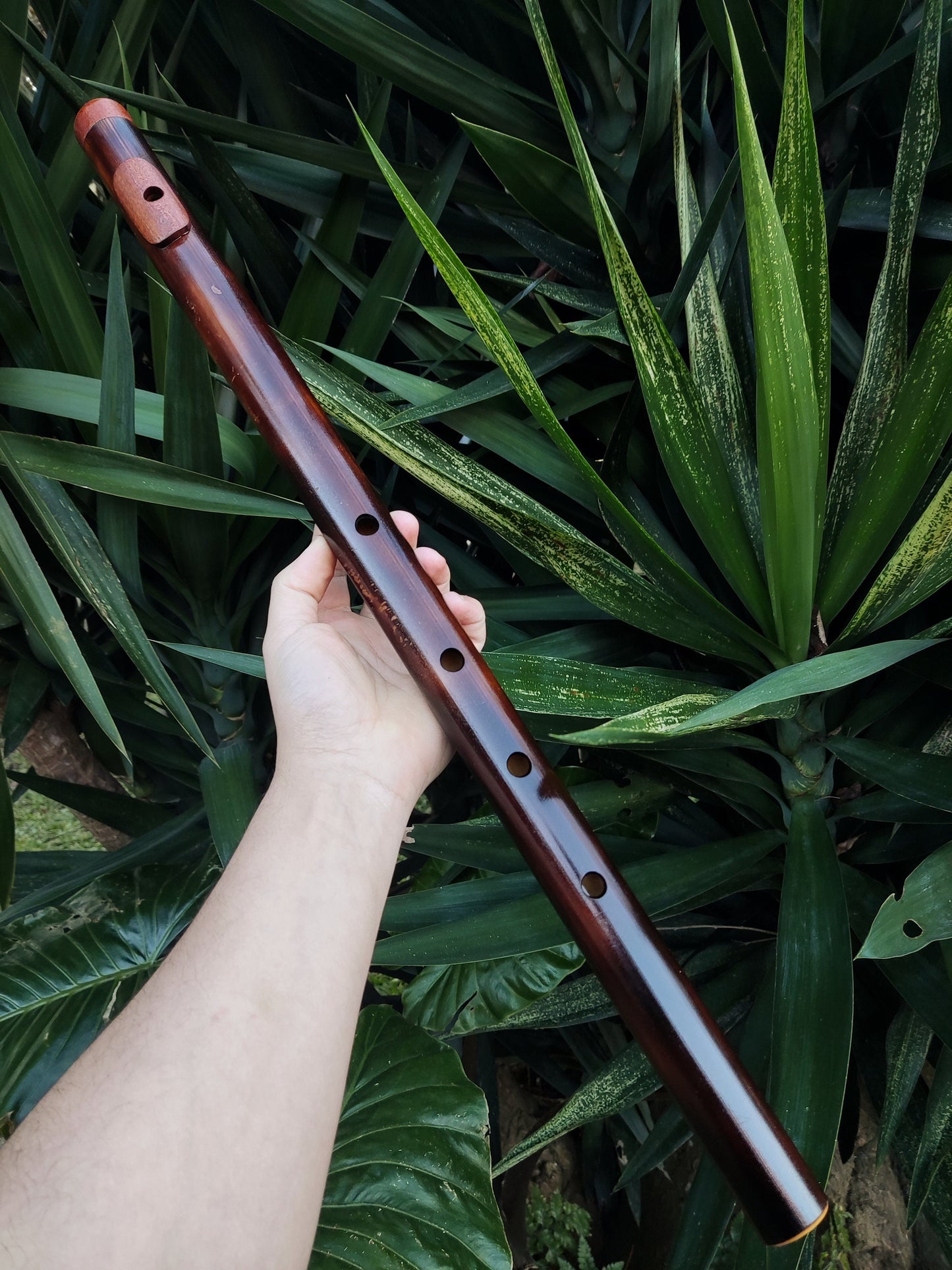 Bamboo flute in low C tuned in a Minor Pentatonic scale | Rui Gomes