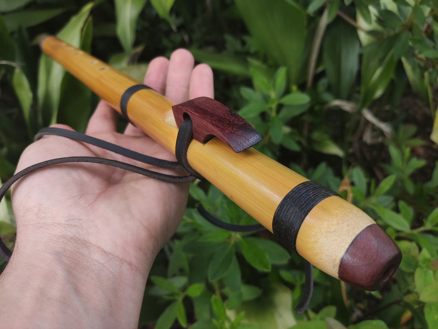 Bamboo Native Flute in A minor Pentatonic | Sopro Flutes