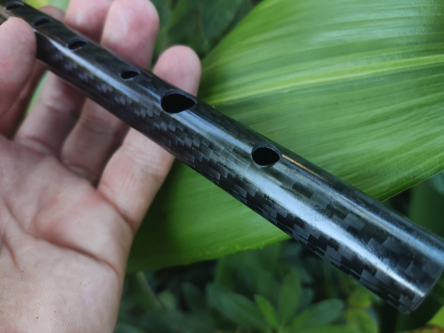 Carbon Fiber High D Whistle | Handmade Tin Whistle by Rui Gomes