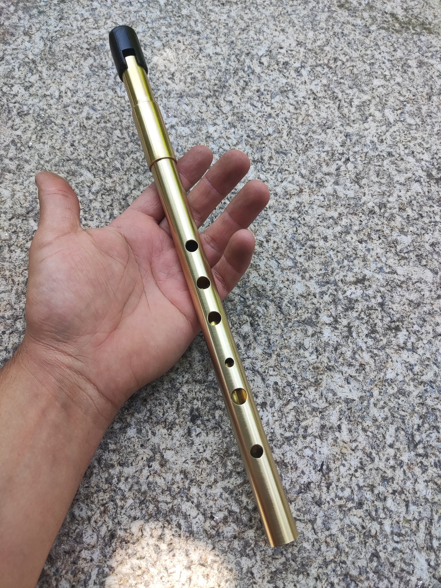 Tunable Whistle in high C.  Brass | Rui Gomes