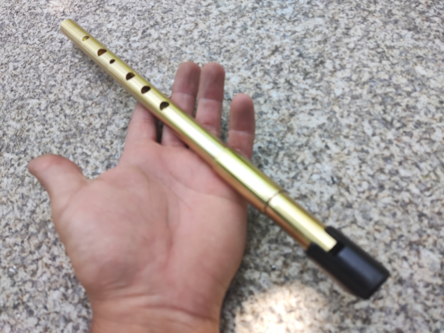 Tunable Whistle in high C.  Brass | Rui Gomes