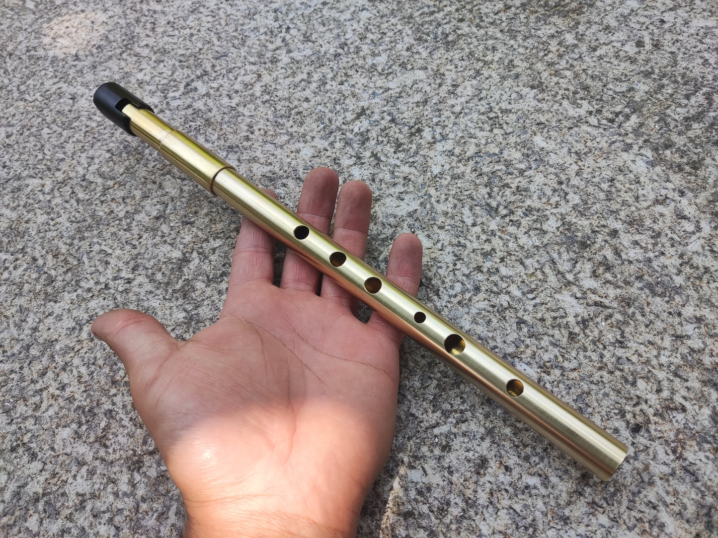 Tunable Whistle in high C.  Brass | Rui Gomes