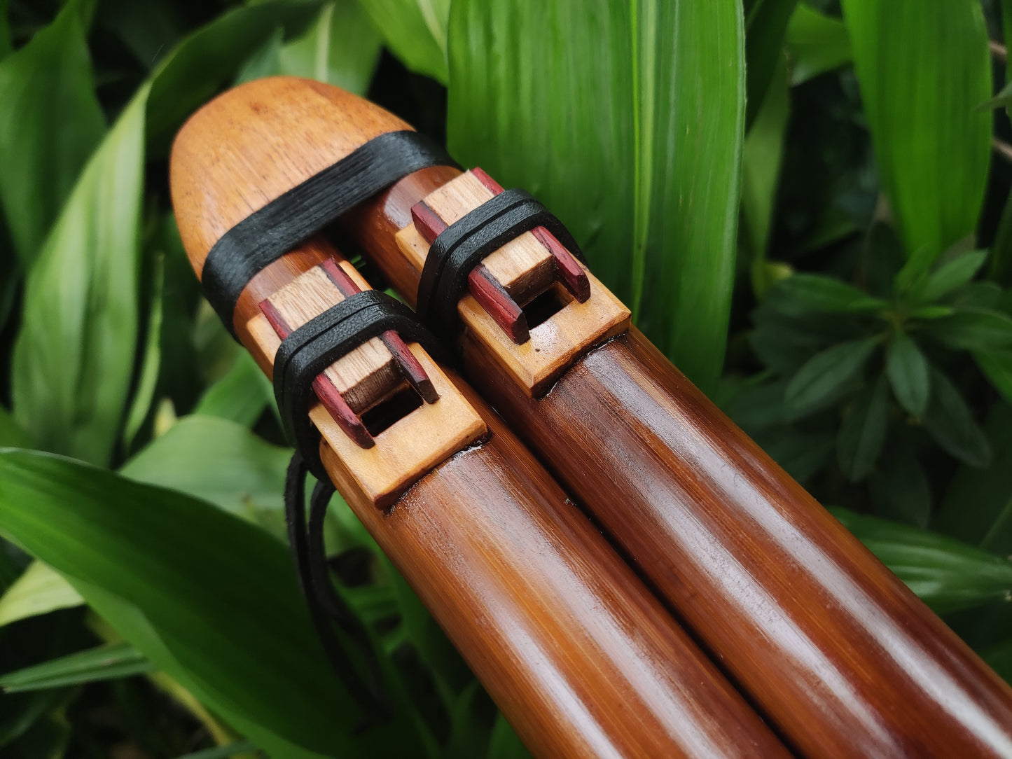 Native American Style Bamboo Drone flute in G#. Handmade Flute for Sound healing and Meditation Sessions | Sopro Flutes