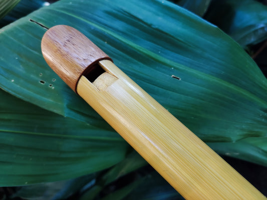 Handmade Low E Bamboo Whistle made in the Irish Style | Rui Gomes | SoprosRG