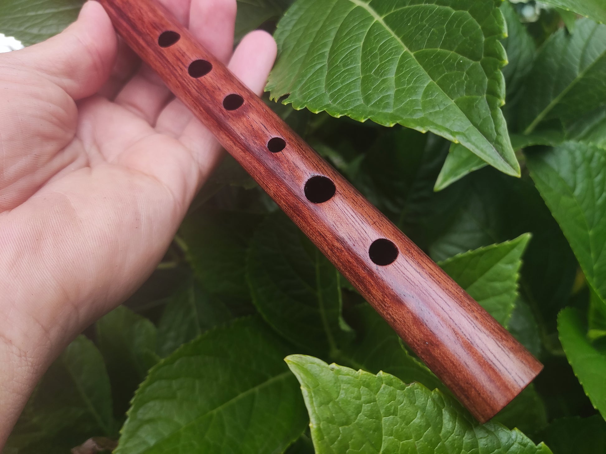 Penny Whistle in High C. Handmade Tunable Tin Whistle, for Irish