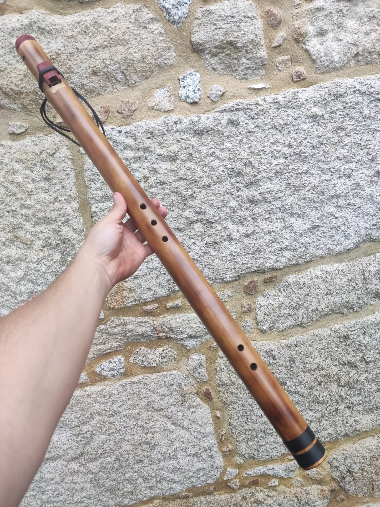 RESERVED FOR Anthony: Low A Akebono Flute built in the Native American Style at A432Hz