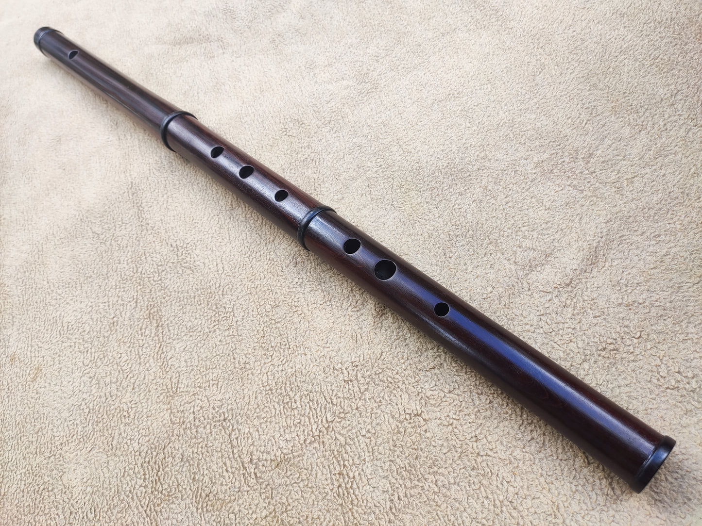 Low D Irish Flute handmade out of Pau Ferro | Rui Gomes