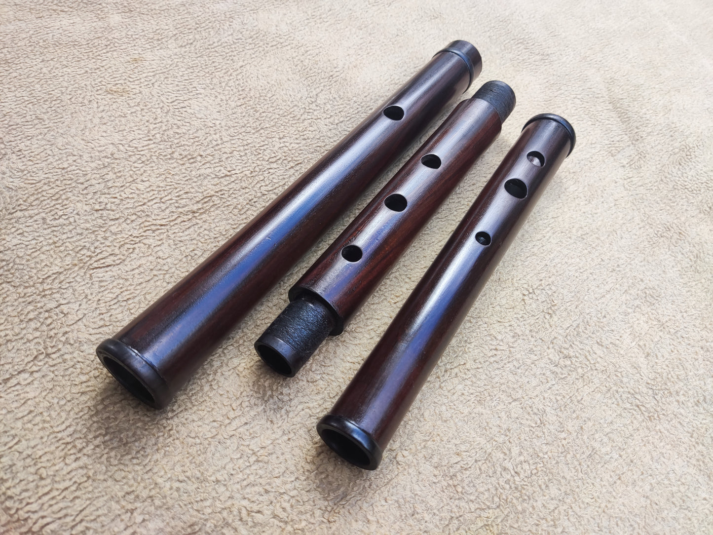 Low D Irish Flute handmade out of Pau Ferro | Rui Gomes