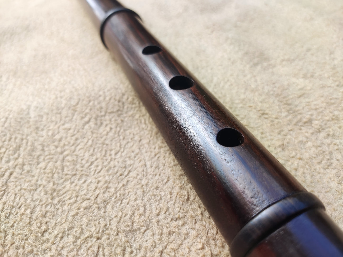 Low D Irish Flute handmade out of Pau Ferro | Rui Gomes