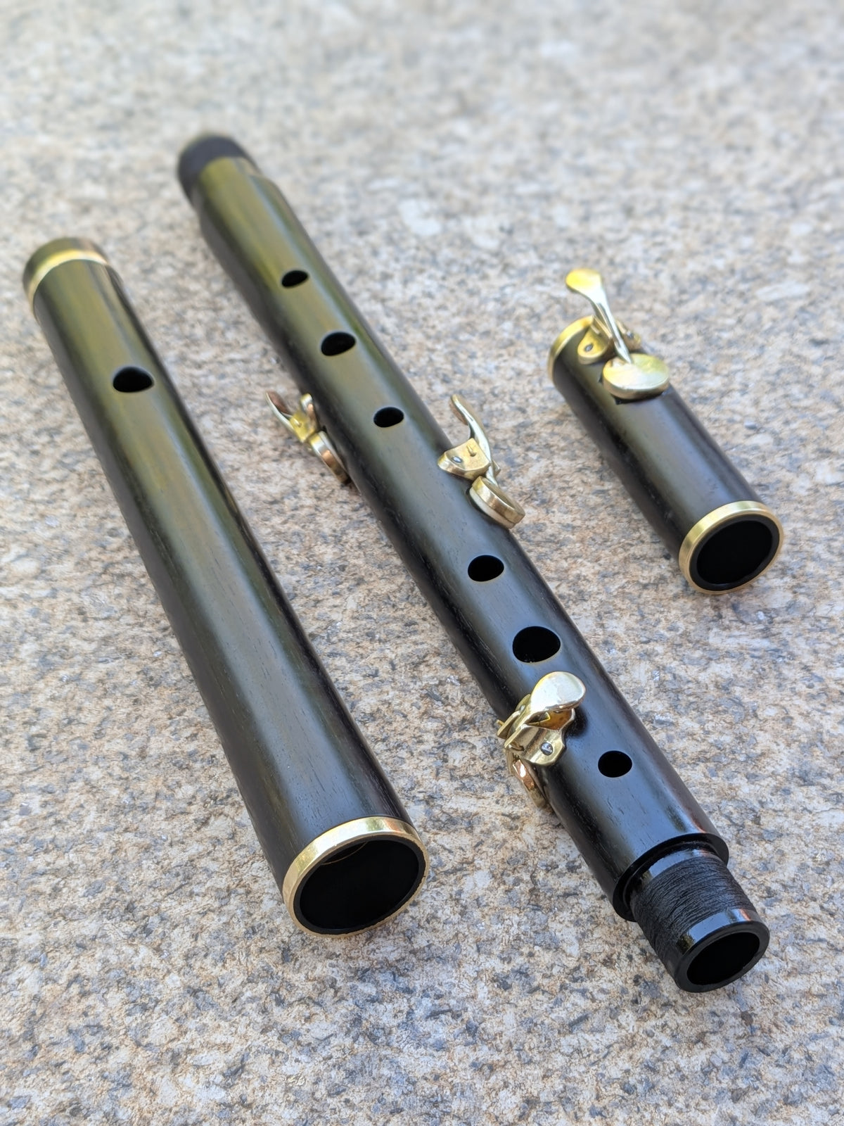 Simple system Flute in D up to 6 keys | Rui Gomes