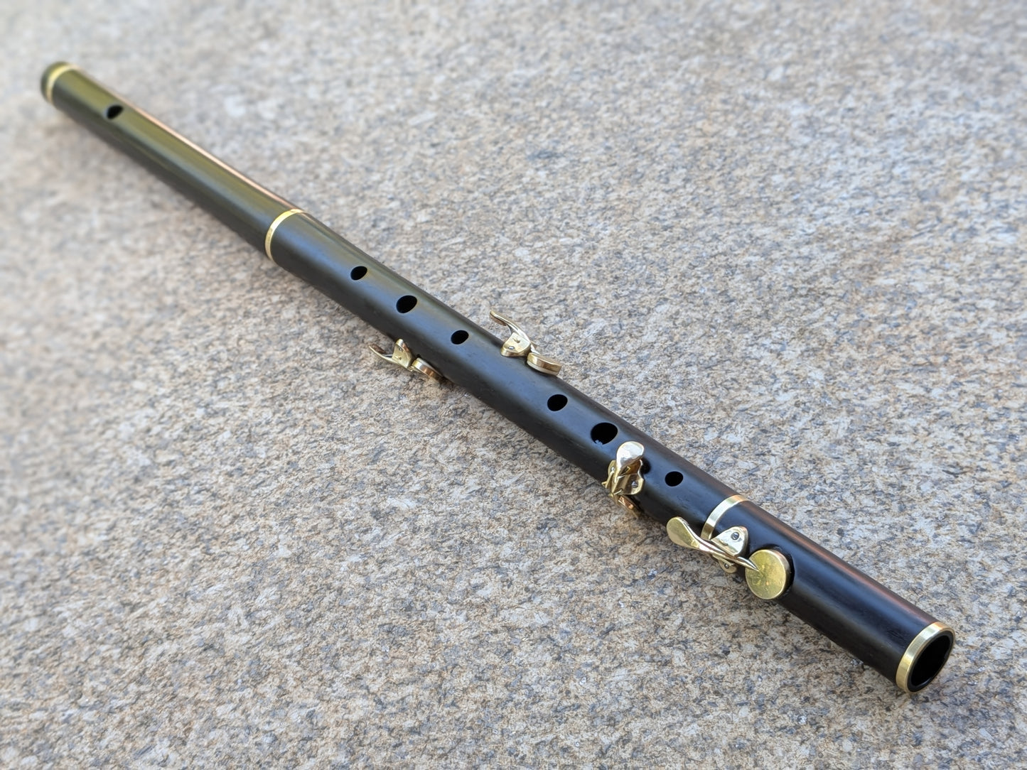 Simple system Flute in D up to 6 keys | Rui Gomes