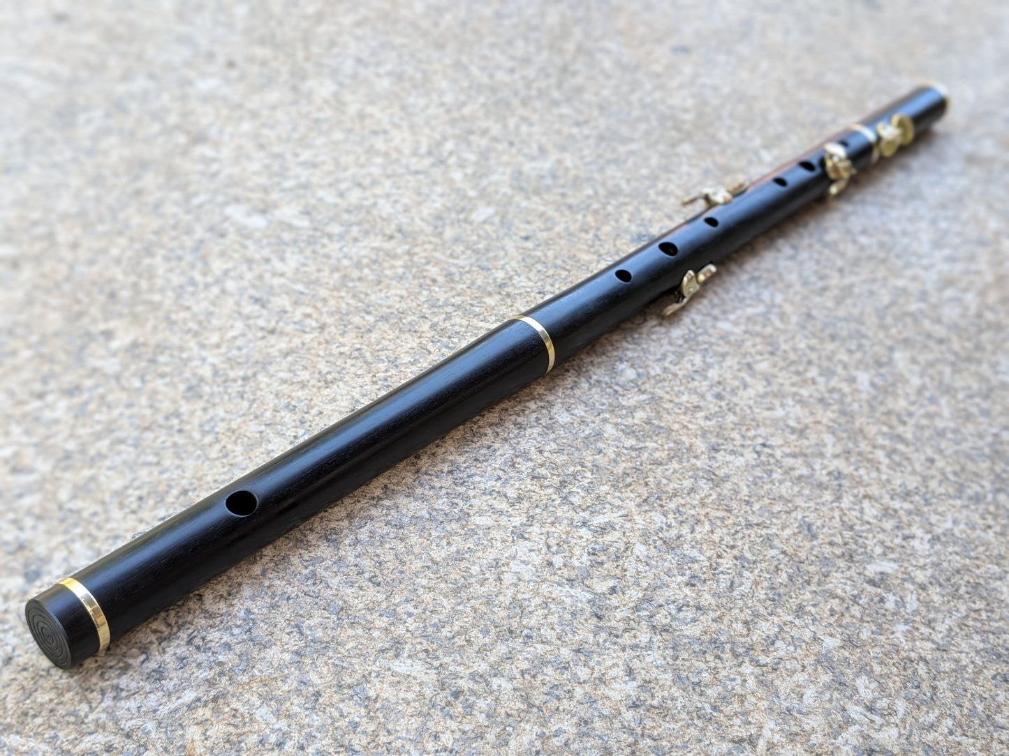 Simple system Flute in D up to 6 keys | Rui Gomes