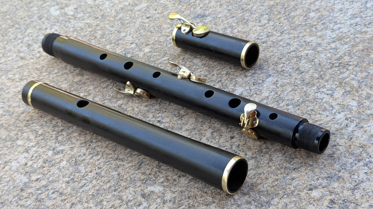 Simple system Flute in D up to 6 keys | Rui Gomes