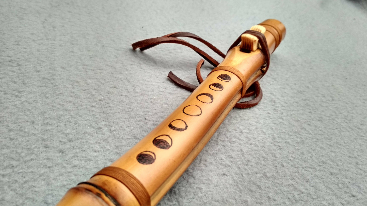 Moon  Native American Style Kokin Flute in the key of G, 432Hz