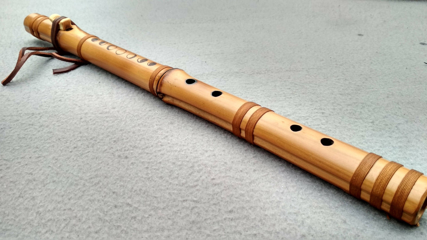 Moon  Native American Style Kokin Flute in the key of G, 432Hz