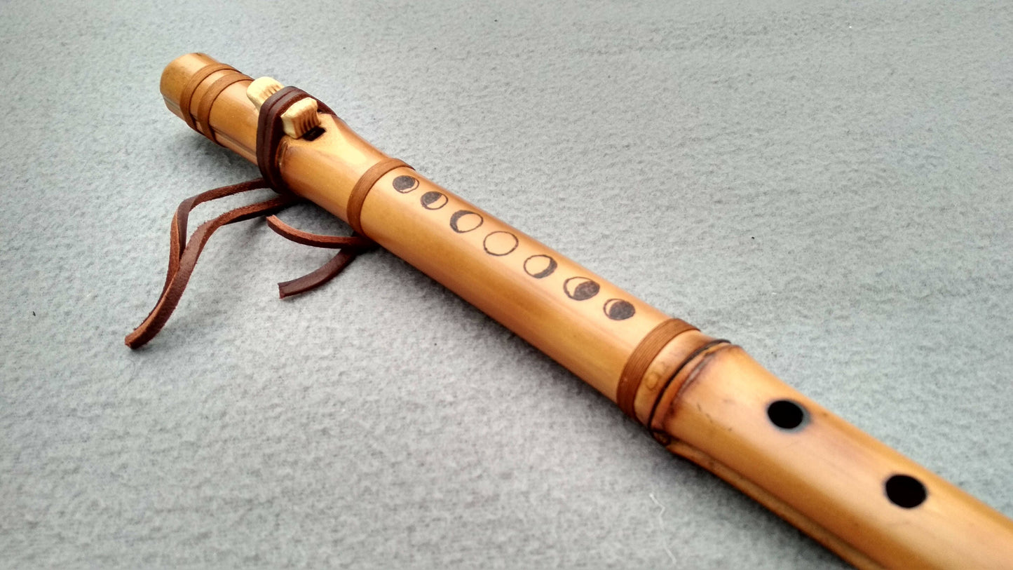 Moon  Native American Style Kokin Flute in the key of G, 432Hz