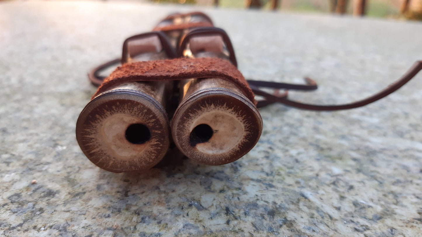 Small Native American Style Harmony Drone Bamboo Flute in the key of D/A . Drone Flute. Rustic Flute. Culture fusion flute