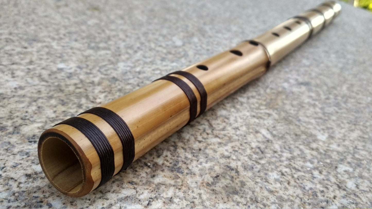 RESERVED for Uta: Bamboo Flutes in the key of Low C and Low D. Meditative Oriental Zen Buddhist Flute. Raga flute