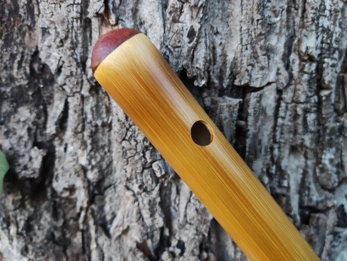 Exotic Meditative Minor Pentatonic Bamboo Flute in the key of low E4 432. Oriental Zen Buddhist flute. Minor Pentatonic. Deep meditation