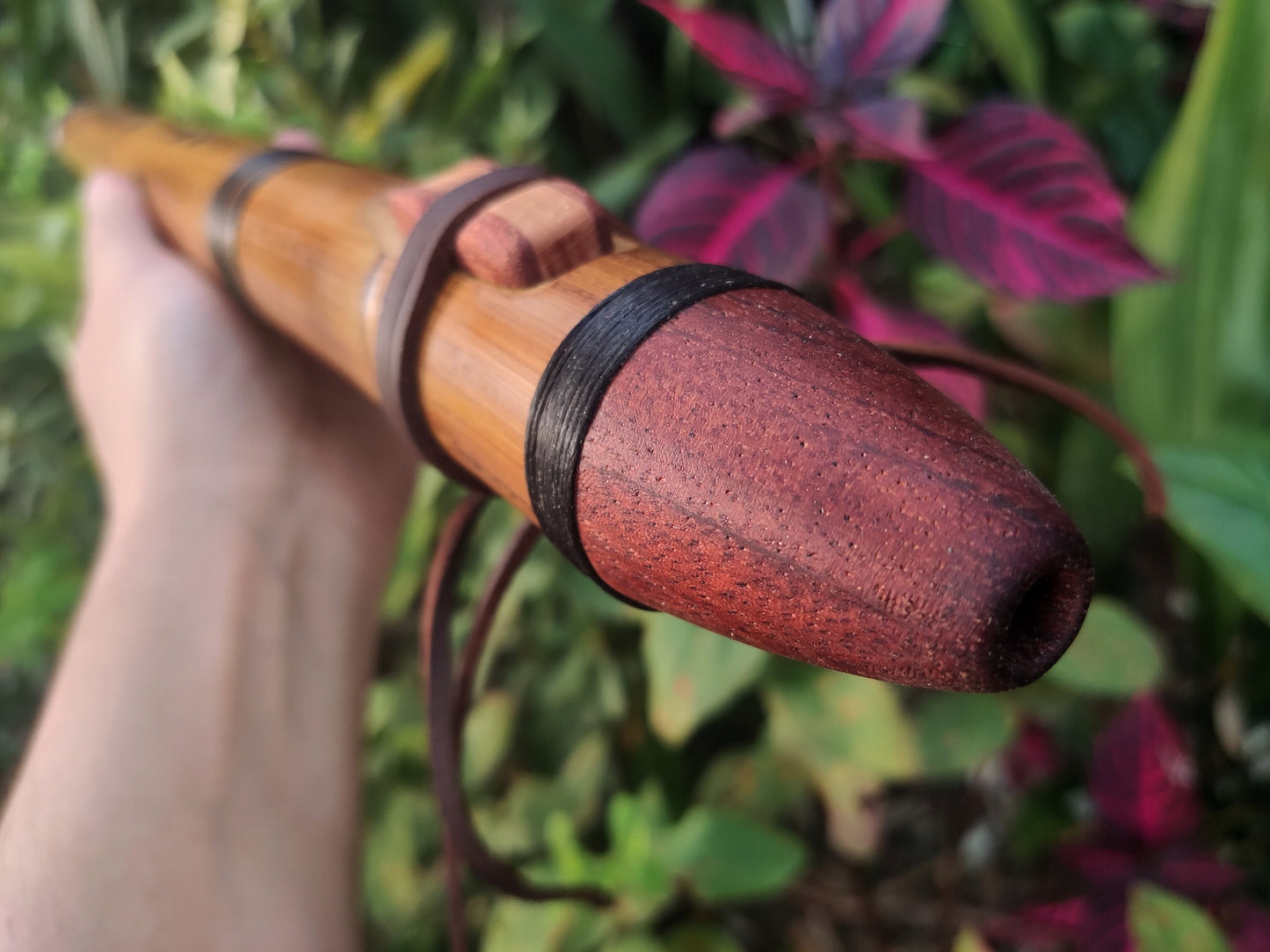 NA Style bamboo Flute in low D