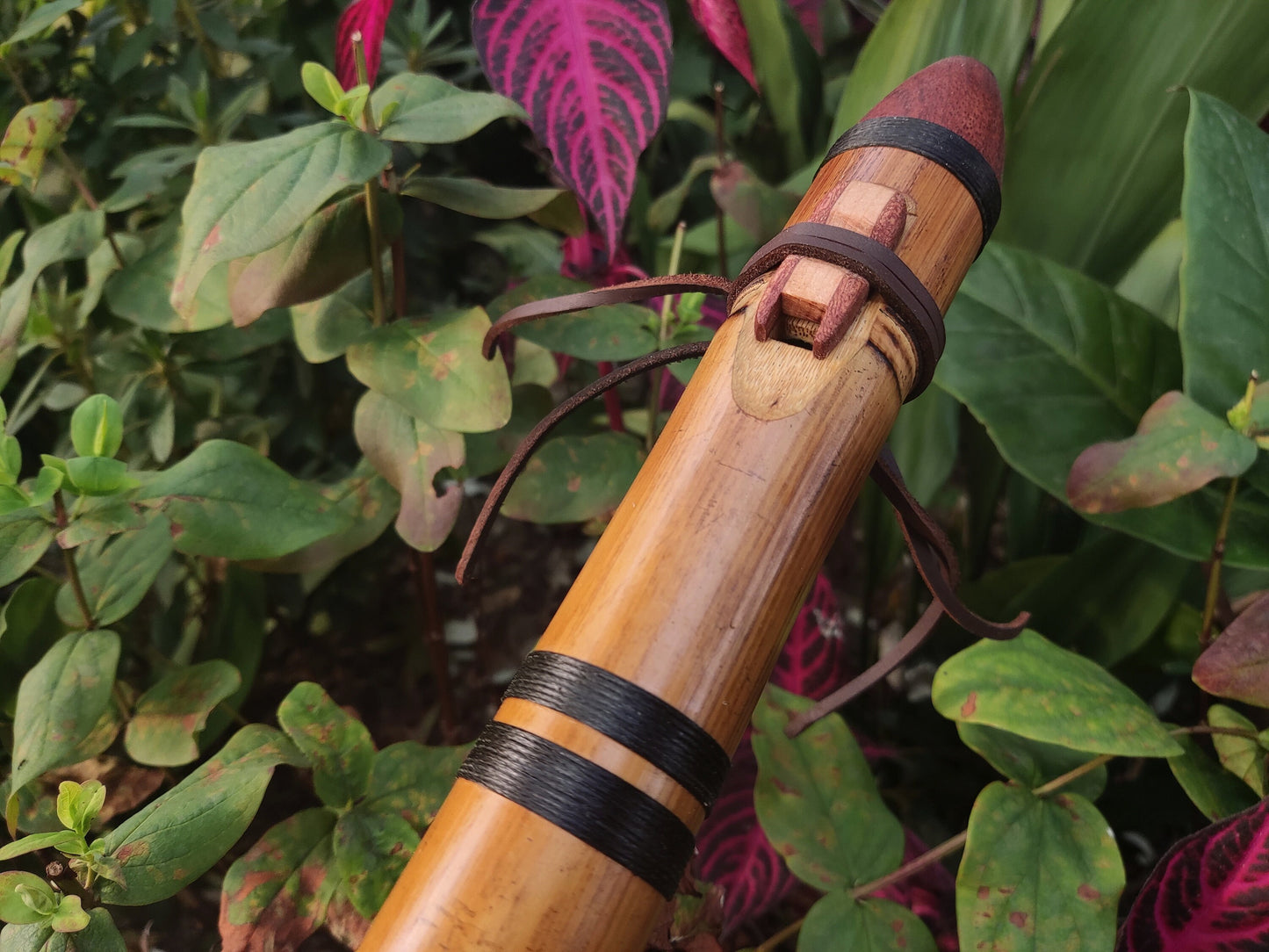 NA Style bamboo Flute in low D