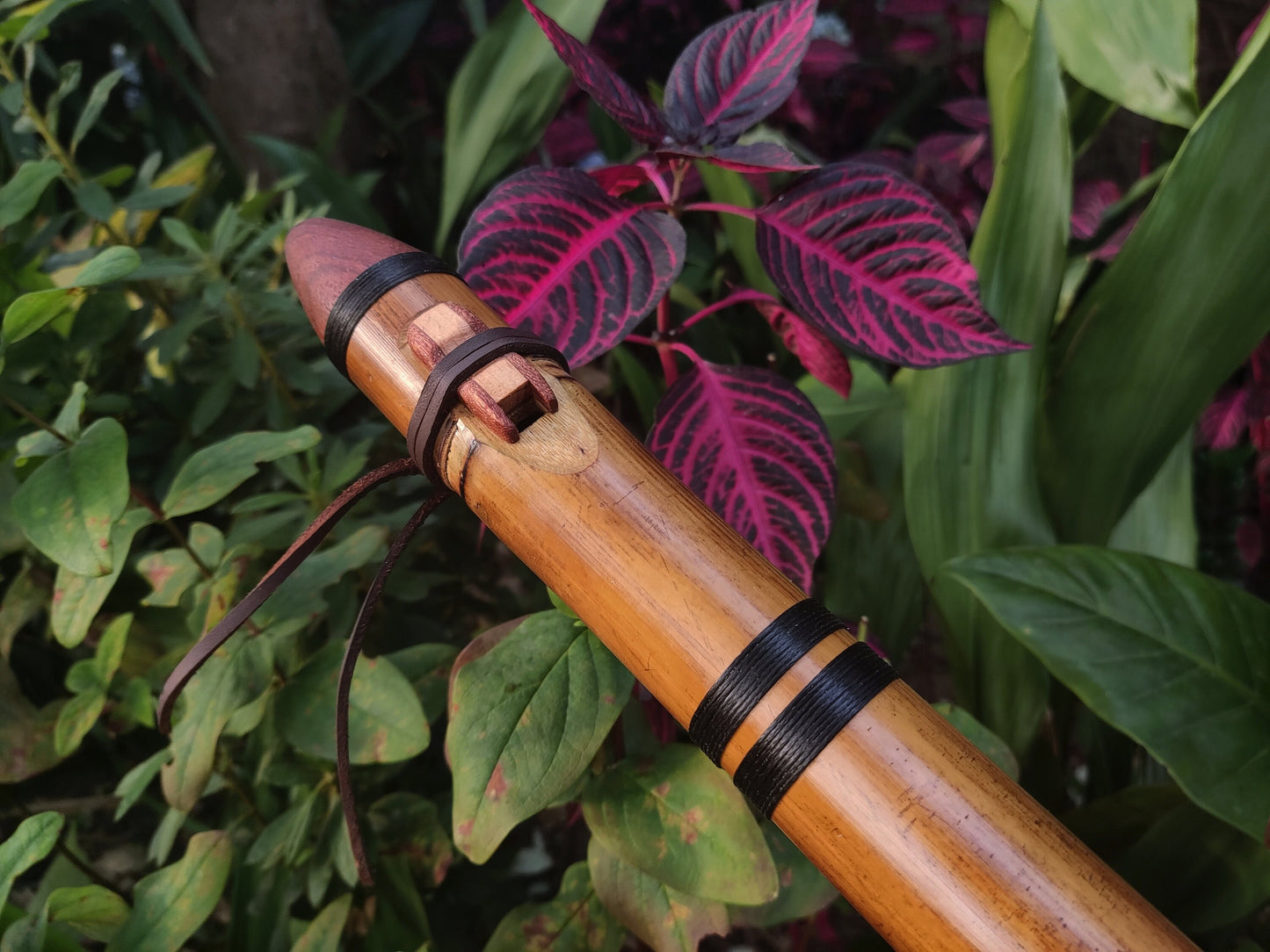 NA Style bamboo Flute in low D
